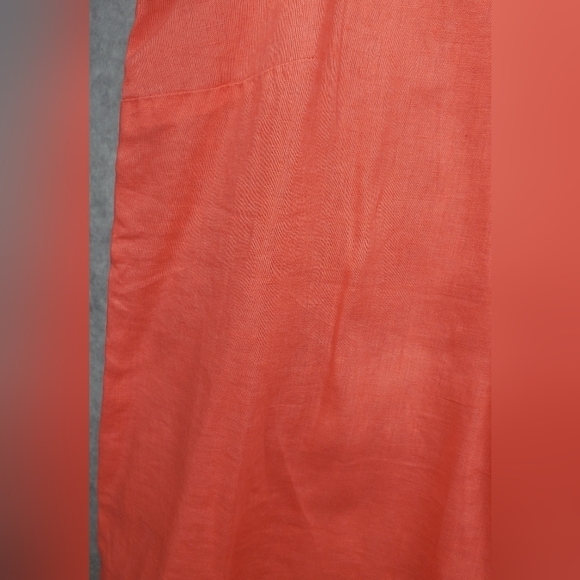 J Jill 100%  Linen Coral Sleevless Shift Summer top size XL - Picture 8 of 12